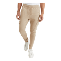 Skinny Cargo Sweatpants Greige