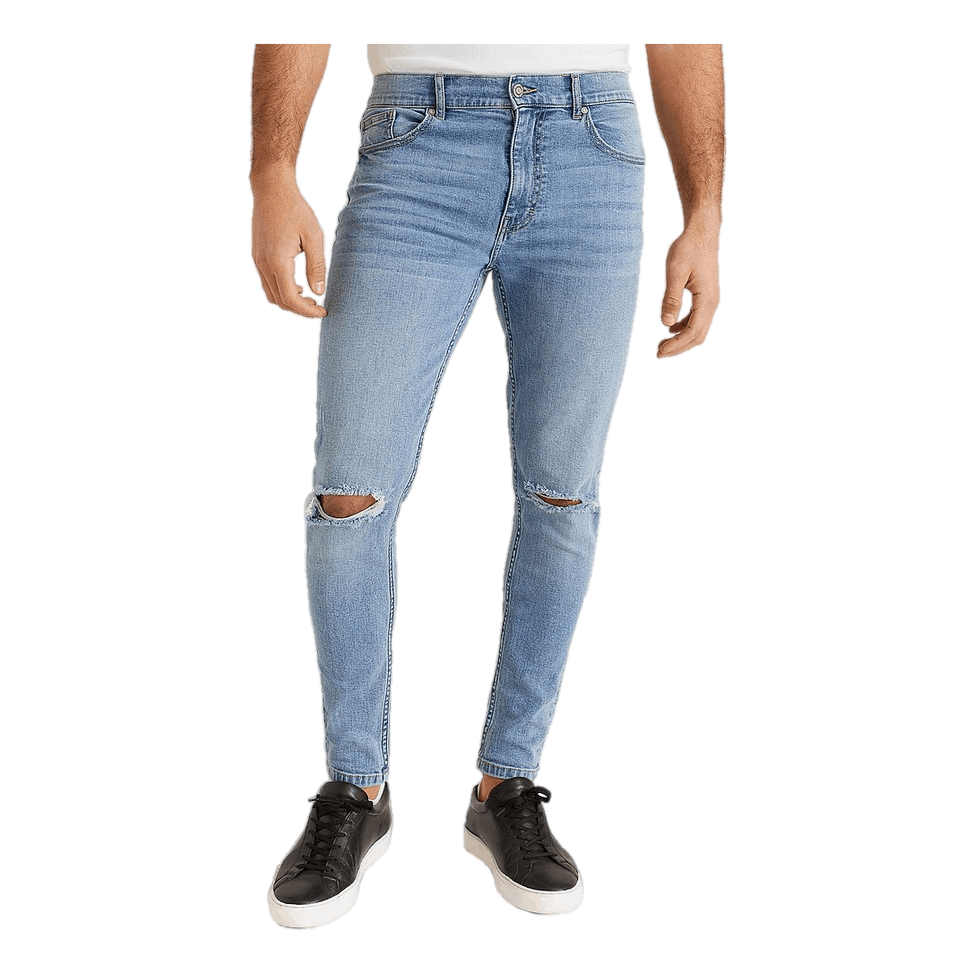 Toby Skinny Ripped Lt  Wash