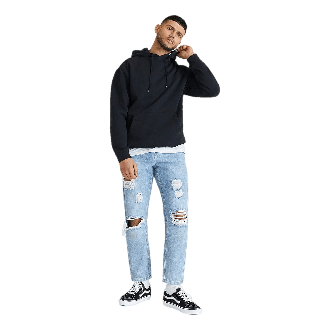 Ripped Regular Tapered Jeans