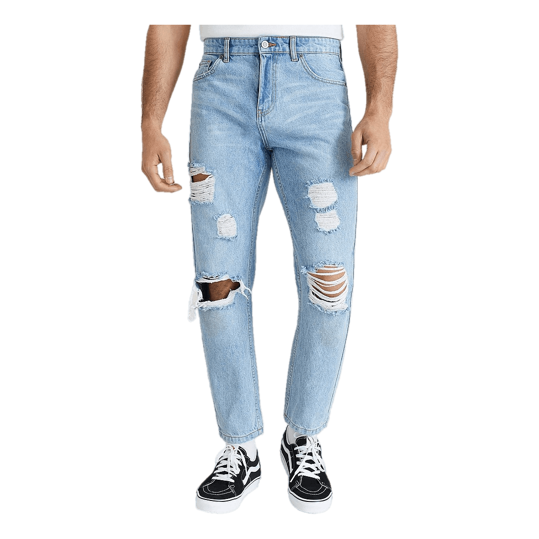 Ripped Regular Tapered Jeans