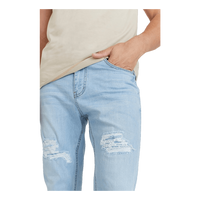 Tapered Cropped Jeans