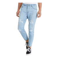 Tapered Cropped Jeans