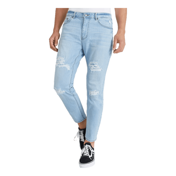 Tapered Cropped Jeans