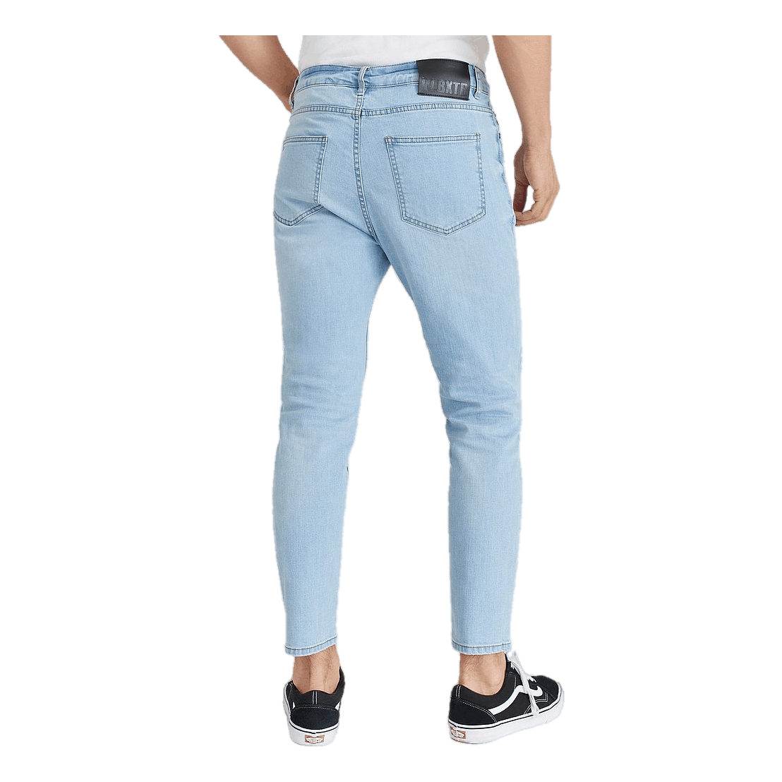 Tapered Cropped Jeans