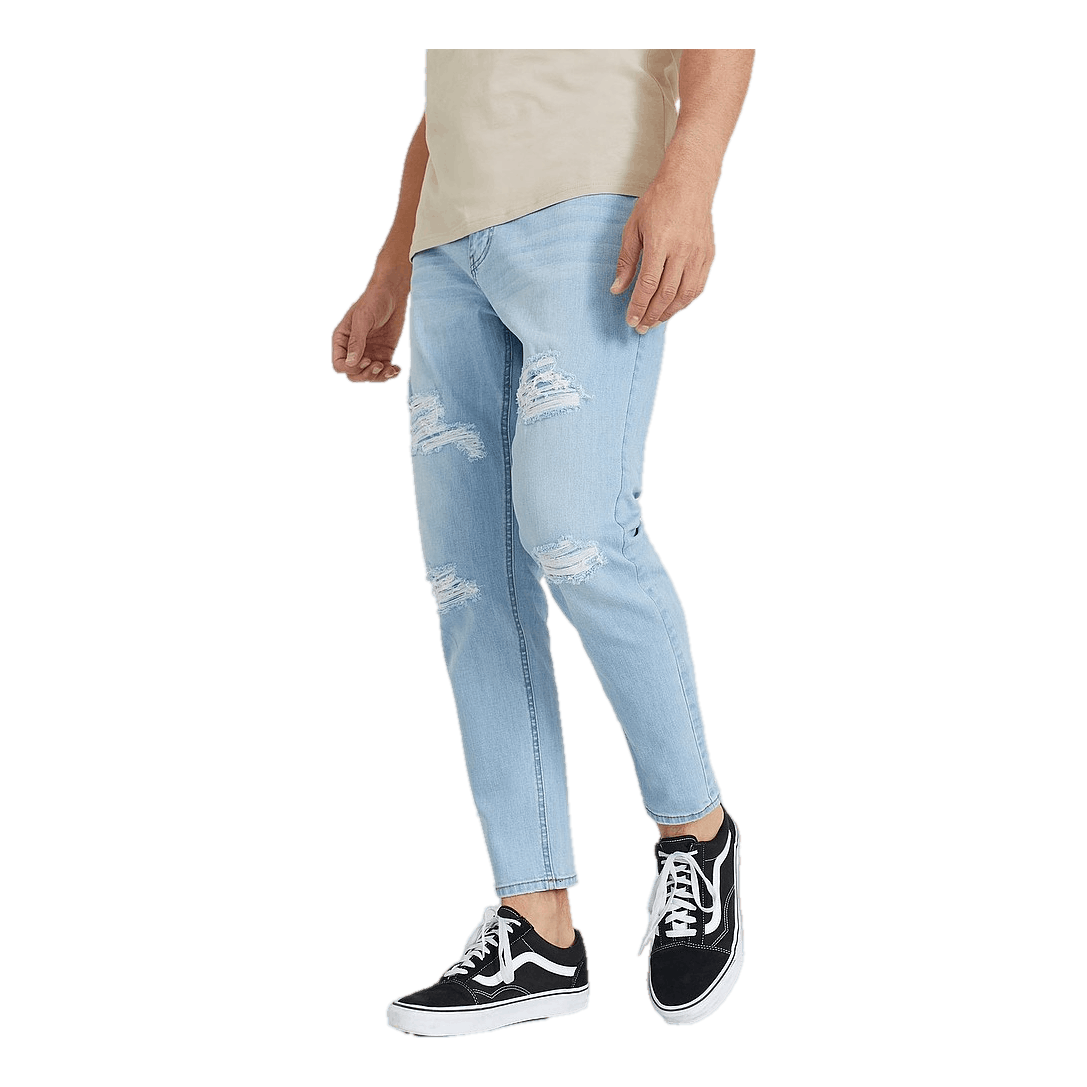 Tapered Cropped Jeans