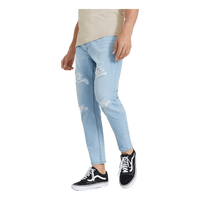 Tapered Cropped Jeans