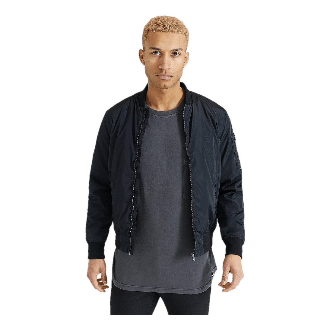 Padded Bomber Jacket