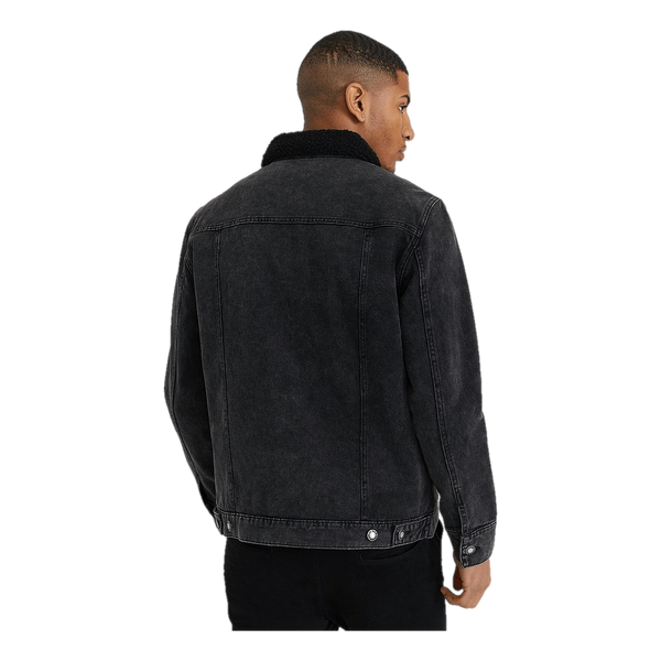 Sherpa Denim Jacket  Wash