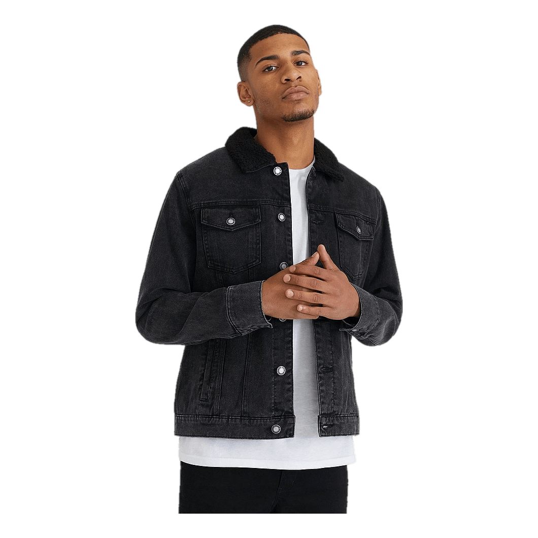 Sherpa Denim Jacket  Wash