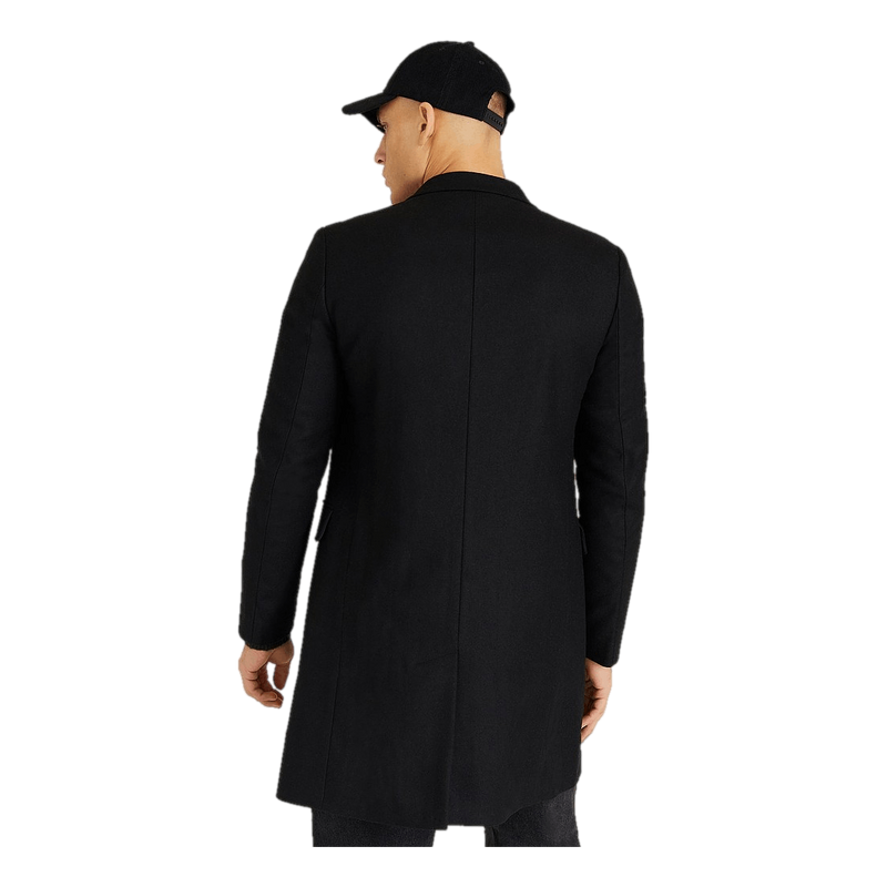 Lambton Wool Coat Black