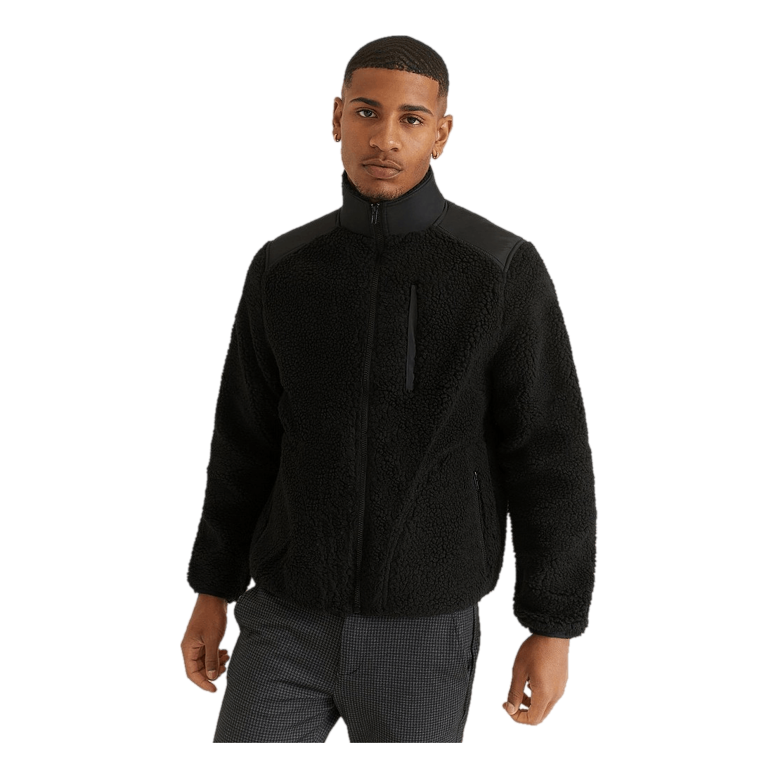 Studio Total Studio Total Contrast Pile Jacket