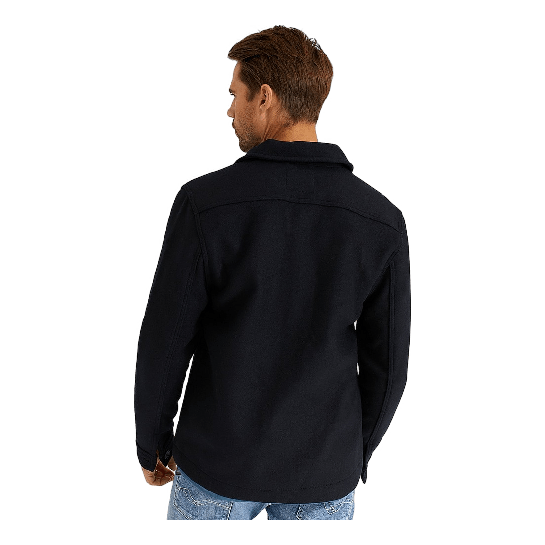 Studio Total Wool Overshirt With Pockets