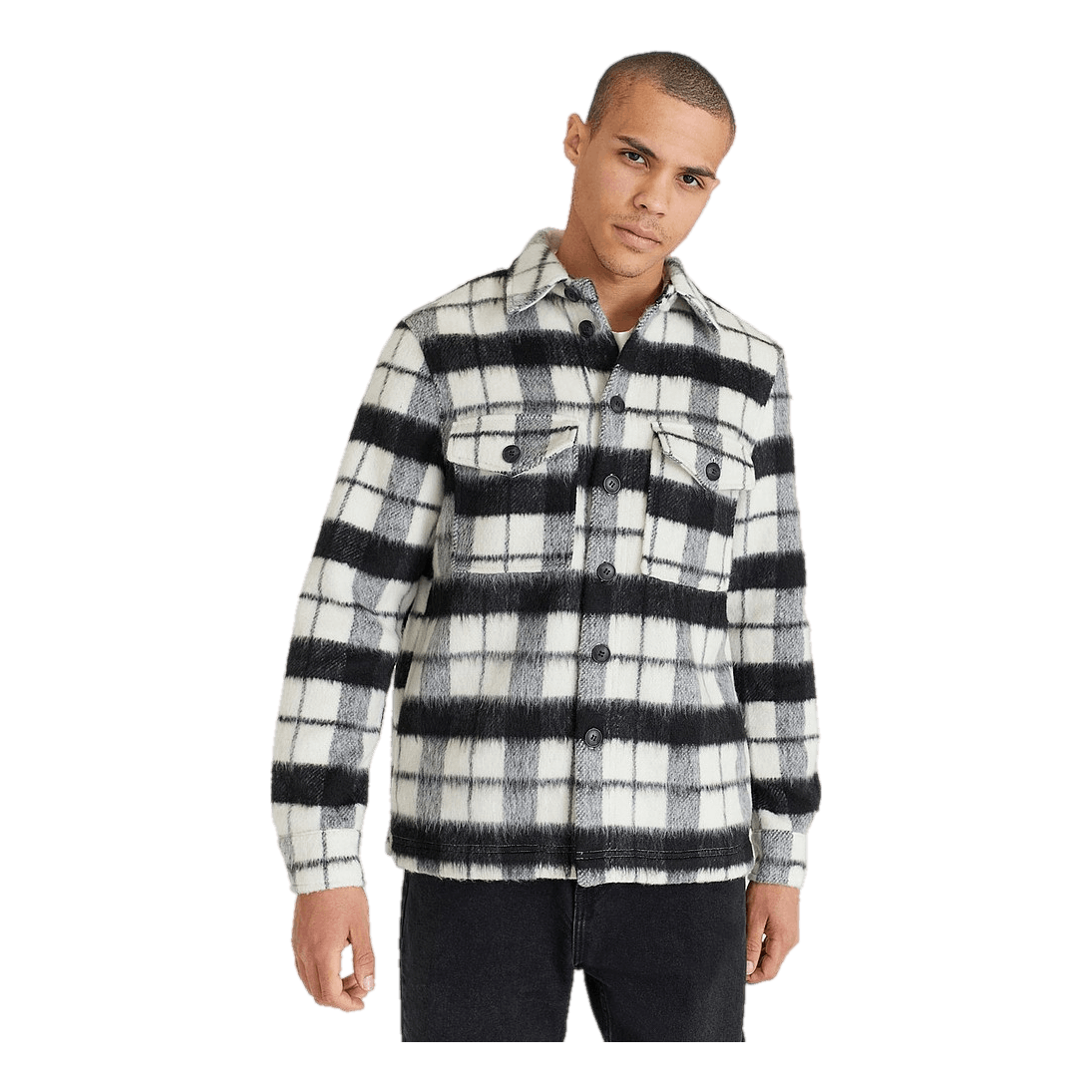 Studio Total Checked Overshirt