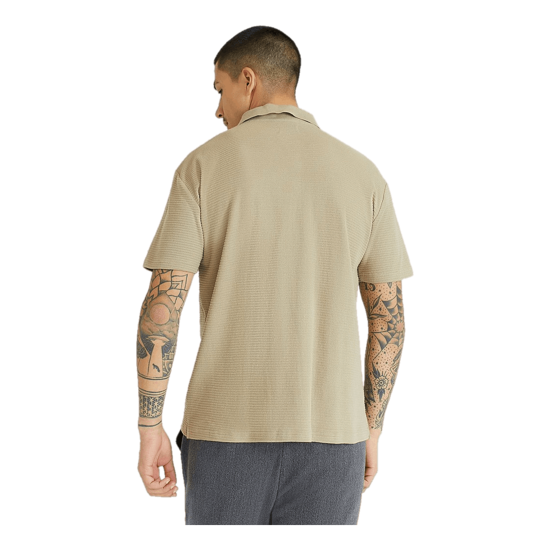 Studio Total Studio Total Structured Polo Shirt Khaki