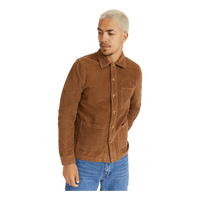 Studio Total Studio Total Favourite Cord Overshirt Tobacco