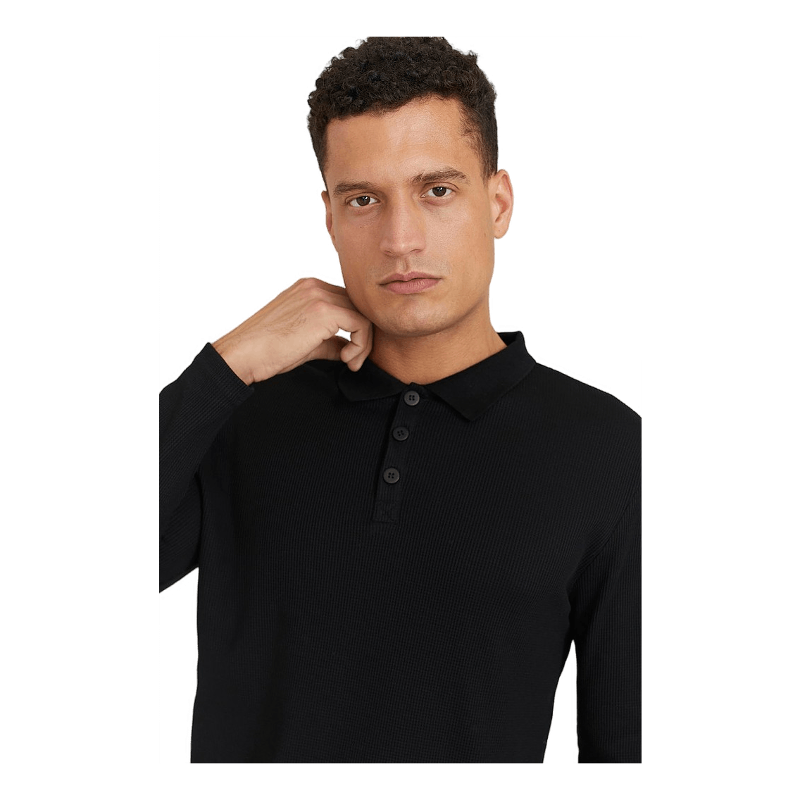 Studio Total Studio Total Waffle Polo Shirt