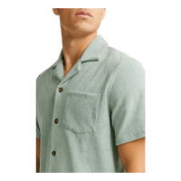 Studio Total Studio Total Terry Camp Shirt Dk Mint