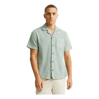 Studio Total Studio Total Terry Camp Shirt Dk Mint