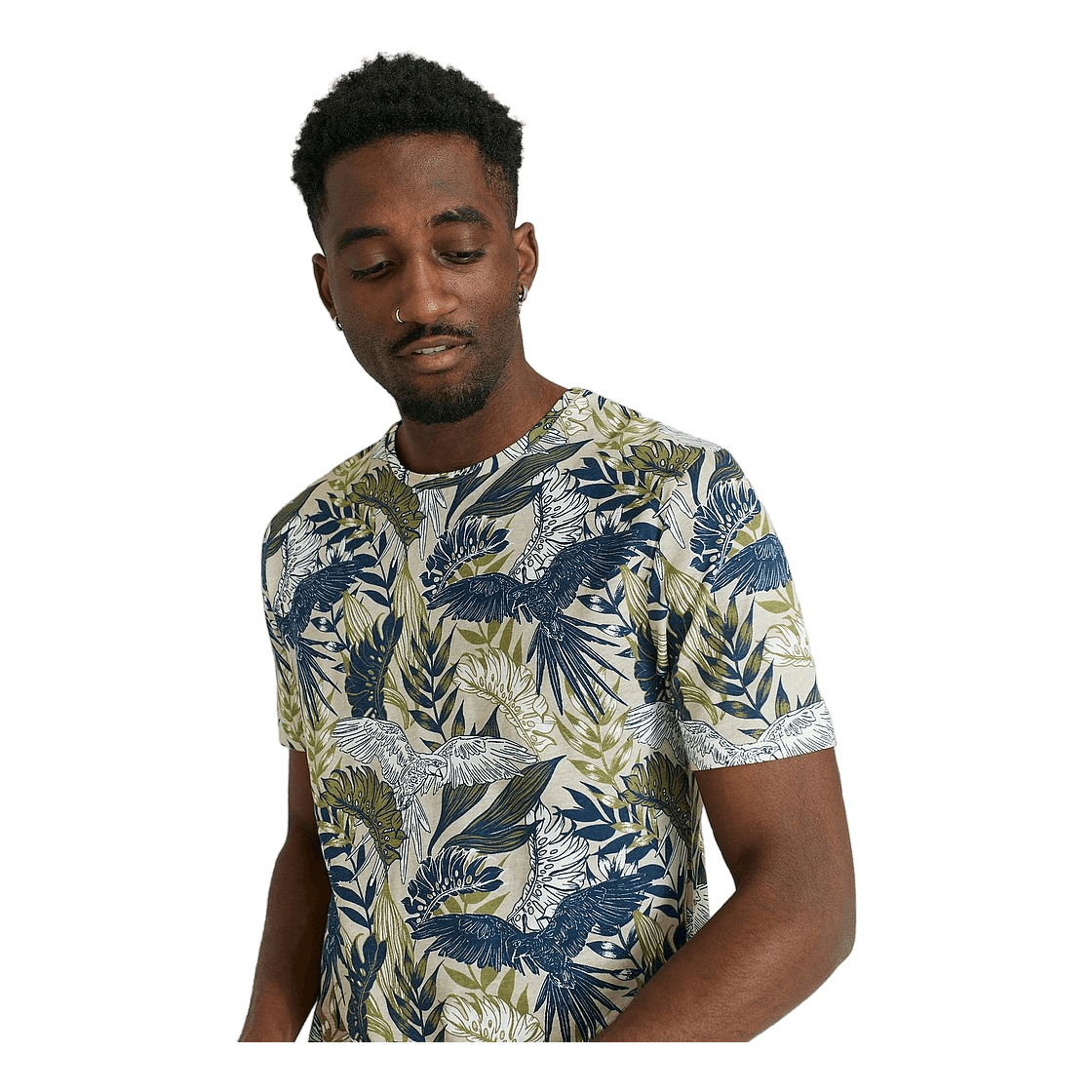 Studio Total Studio Total Printed Tee  Leaf