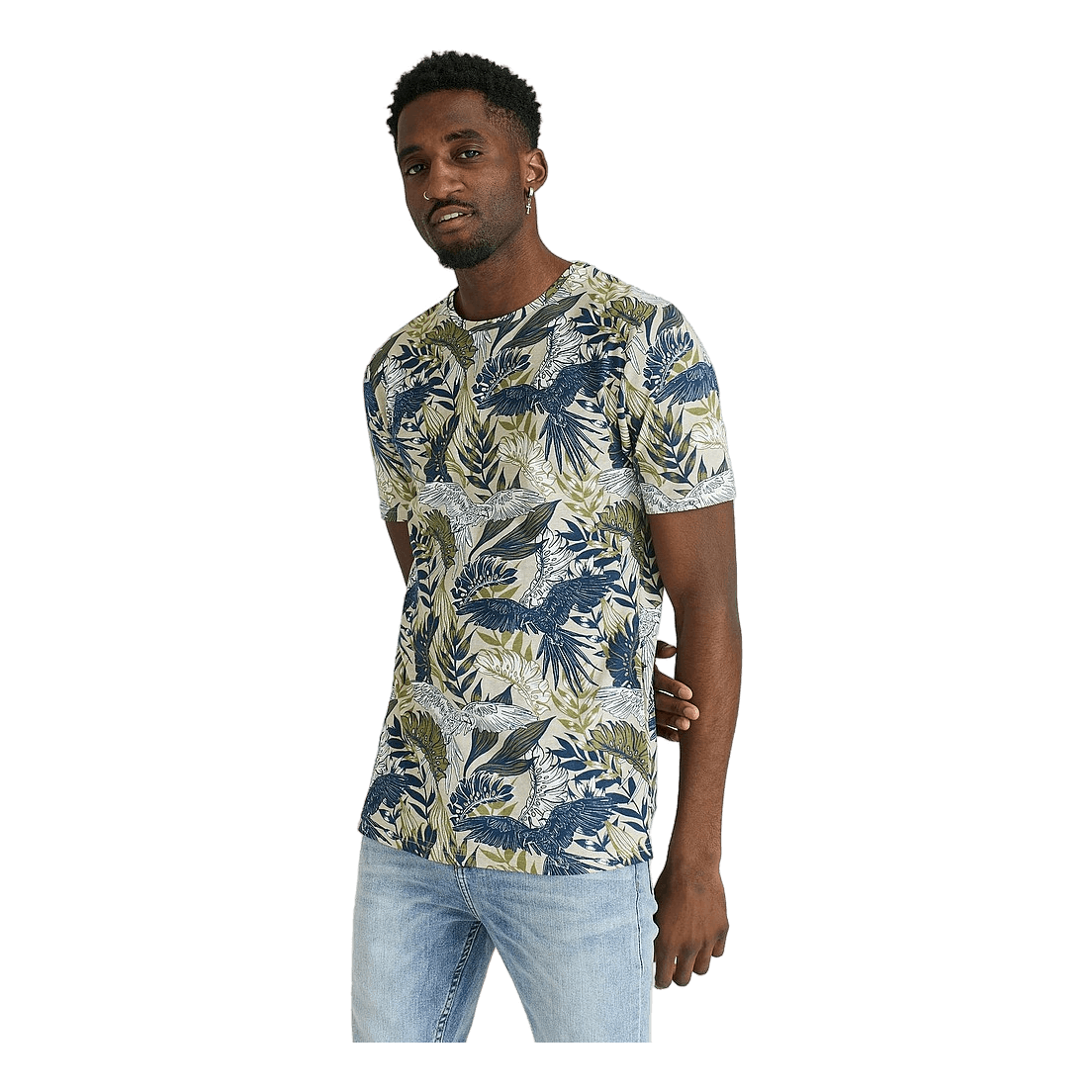 Studio Total Studio Total Printed Tee  Leaf