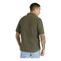 Studio Total Studio Total Linen Camp Shirt Army