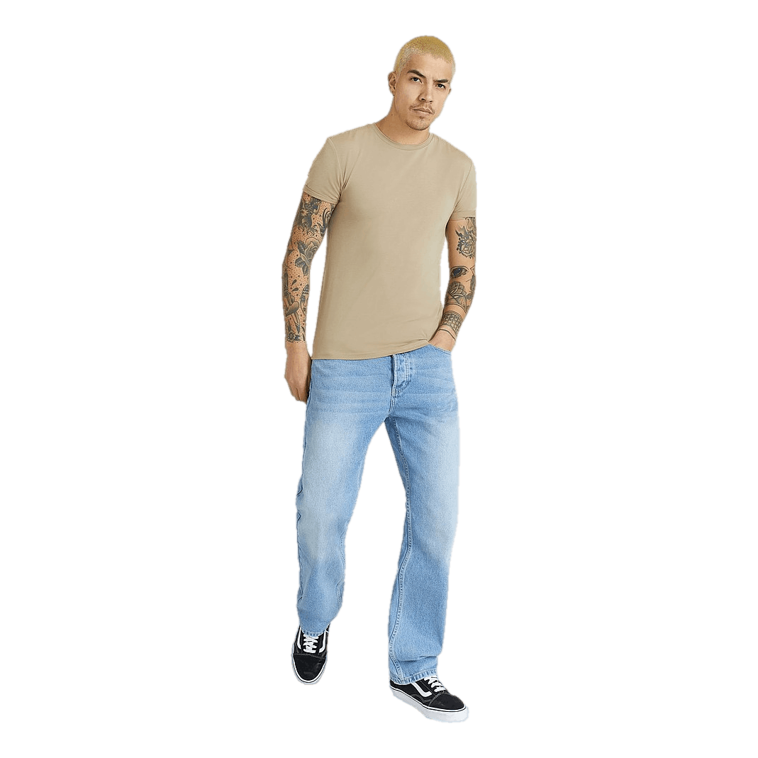 Slim Ss Tee Nougat