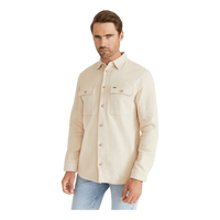 Tommy Hilfiger Tjm Soft Overshirt Smooth Stone