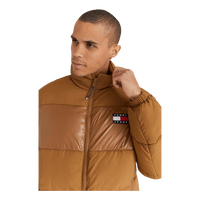 Tommy Hilfiger Tjm Tonal Colorblock Puffer Desert Khaki