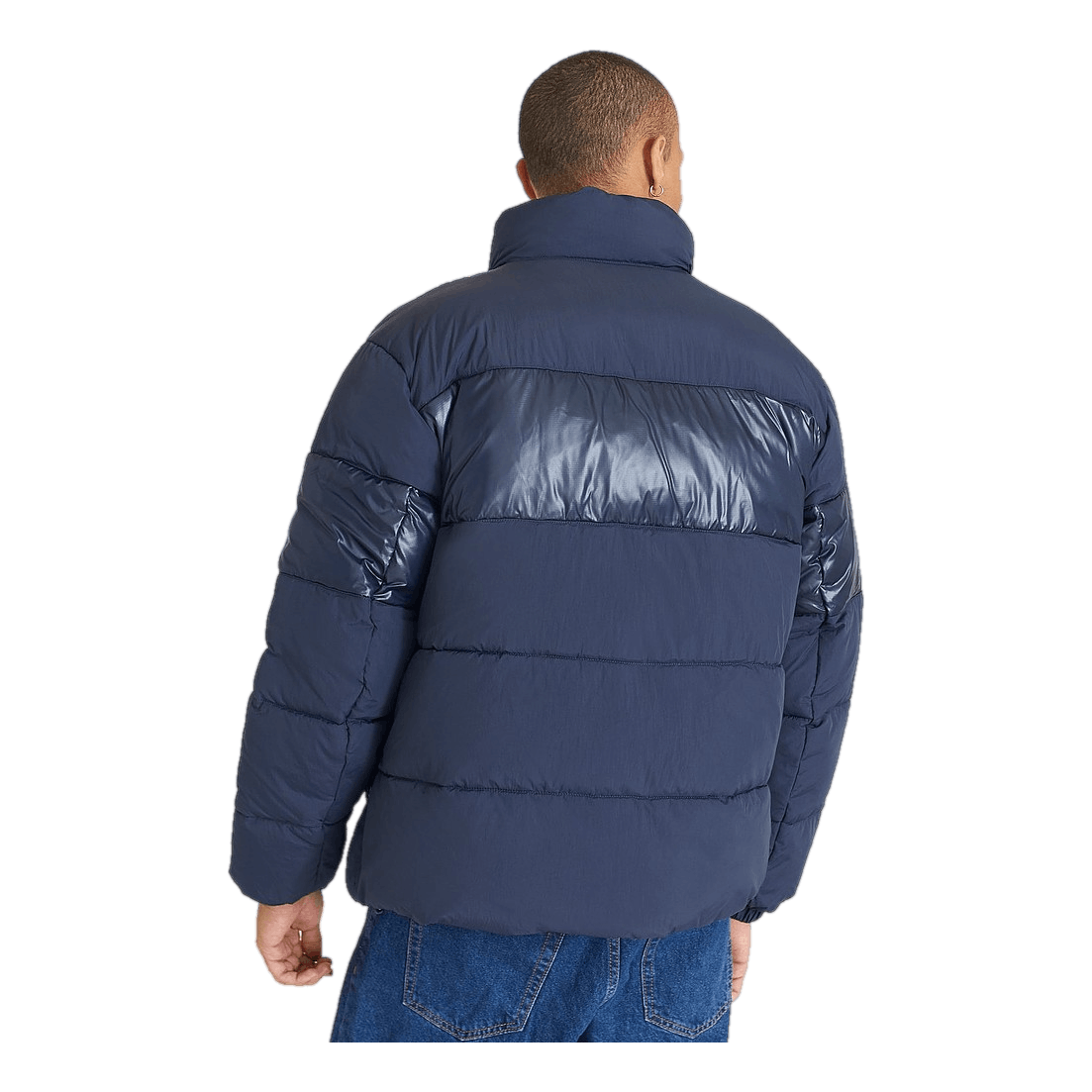 Tommy Hilfiger Tjm Tonal Colorblock Puffer Twilight