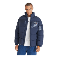 Tommy Hilfiger Tjm Tonal Colorblock Puffer Twilight