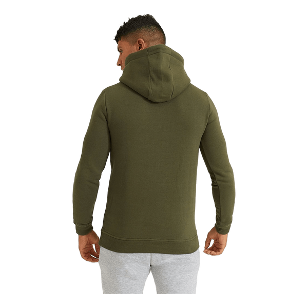 Muscle Fit Overhead Hoodie Khaki