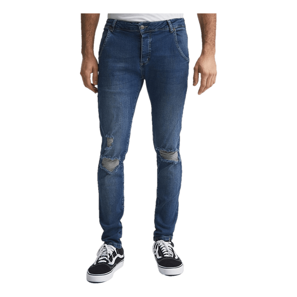 Slim Fit Distressed Denims Vintage