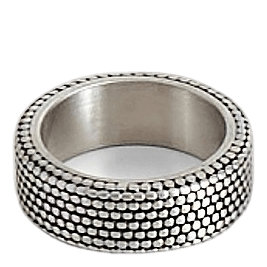 Ring Steel Silver Steel