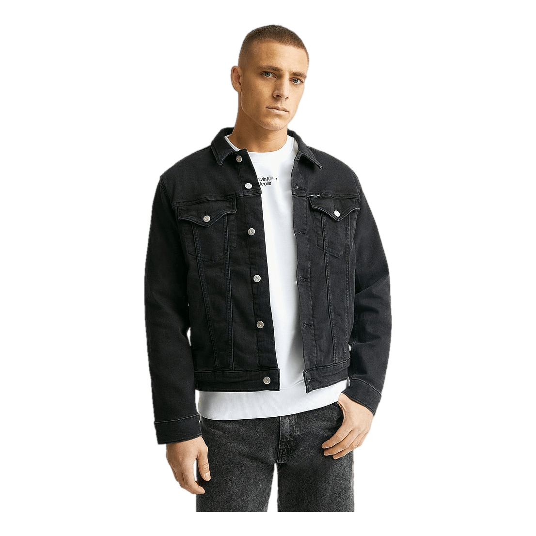 Calvin Klein Modern Essential Denim Jacket 1by - Denim