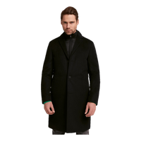 Calvin Klein Wool Melton Coat With Vest Ck