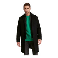 Calvin Klein Wool Melton Coat With Vest Ck