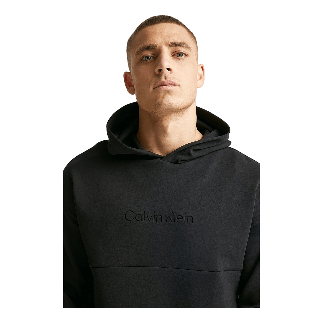 Calvin Klein Comfort Debossed Logo Hoodie Ck