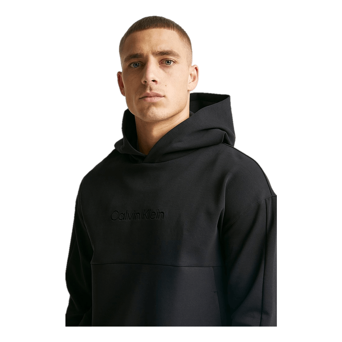 Calvin Klein Comfort Debossed Logo Hoodie Ck