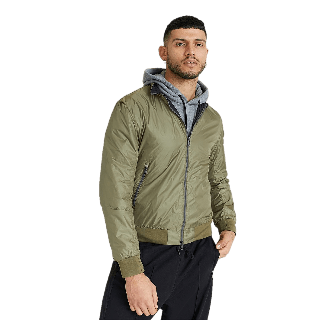 Colmar Reversible Nylon Jacket Artichoke-