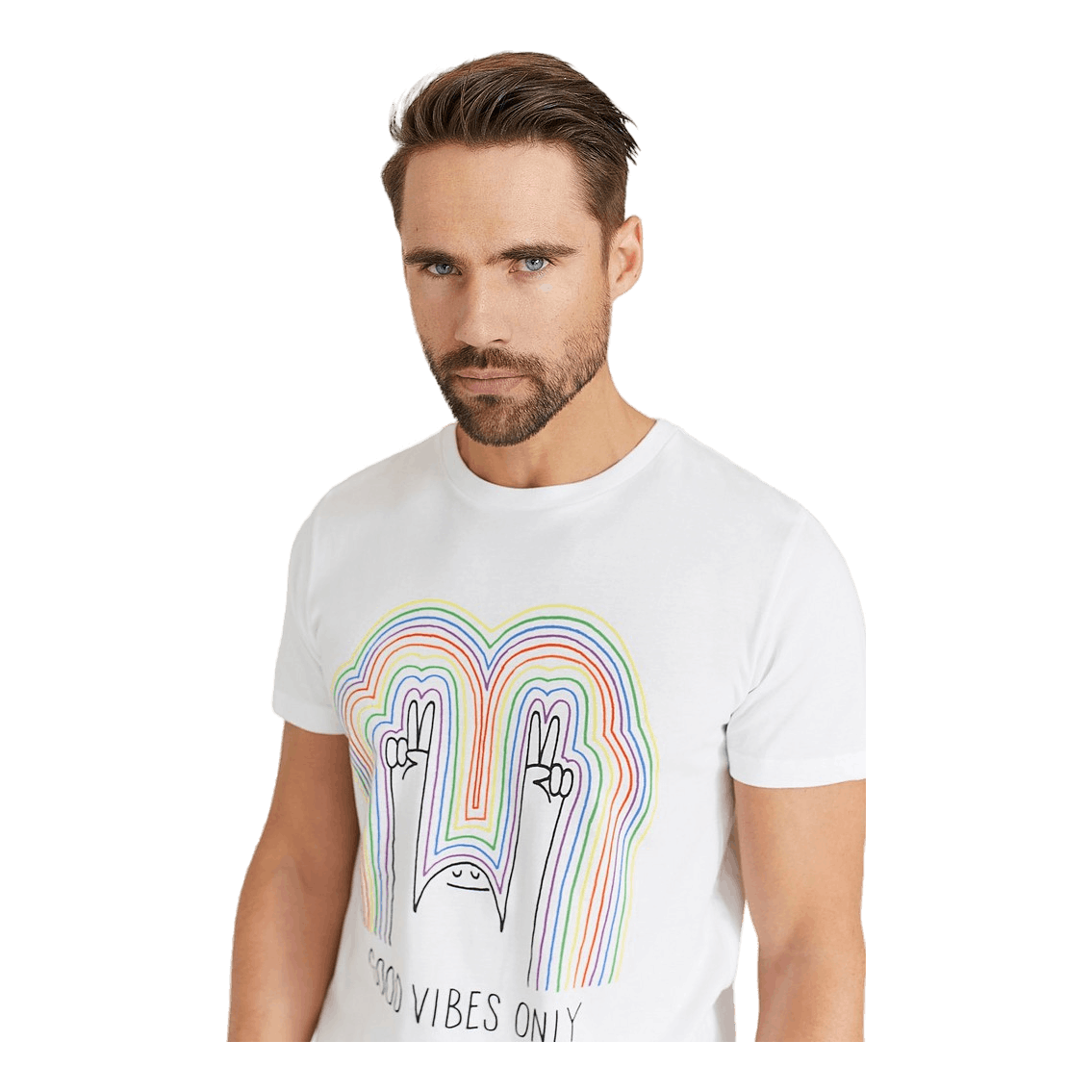 T-shirt Stockholm Rainbow Vibe