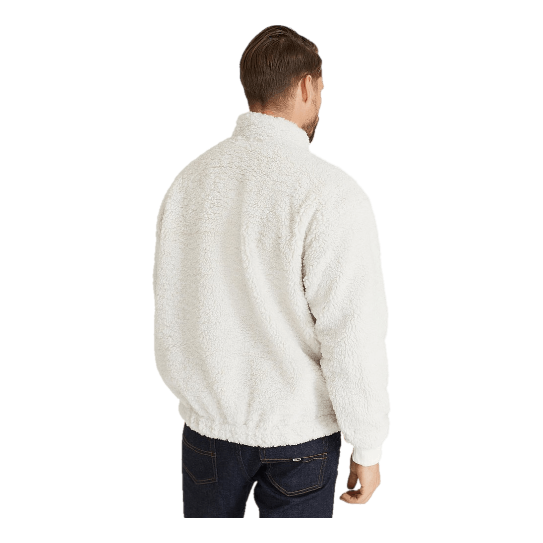 Dr. Denim Herren Dario Zip Sweatshirt – Leichter Übergrößen-Mockneck Mit Halbem Reißverschluss