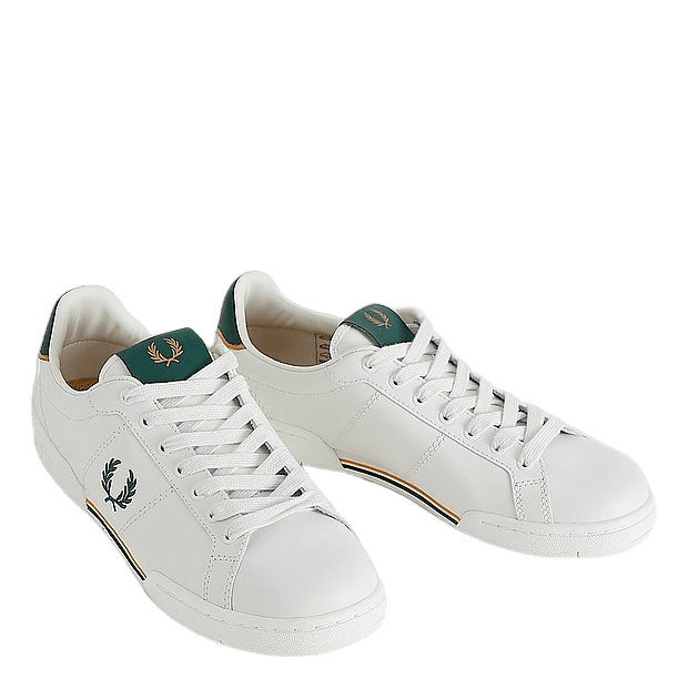 Fred Perry B722 Leather 254 Porcelain