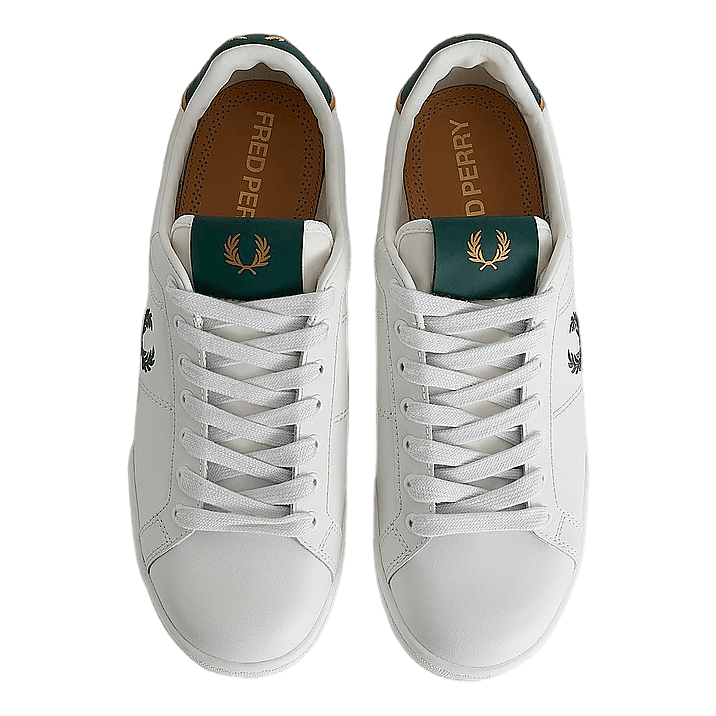 Fred Perry B722 Leather 254 Porcelain