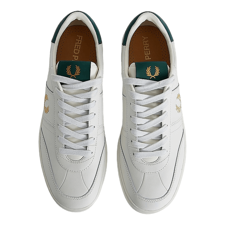 Fred Perry B400 Leather 254 Porcelain