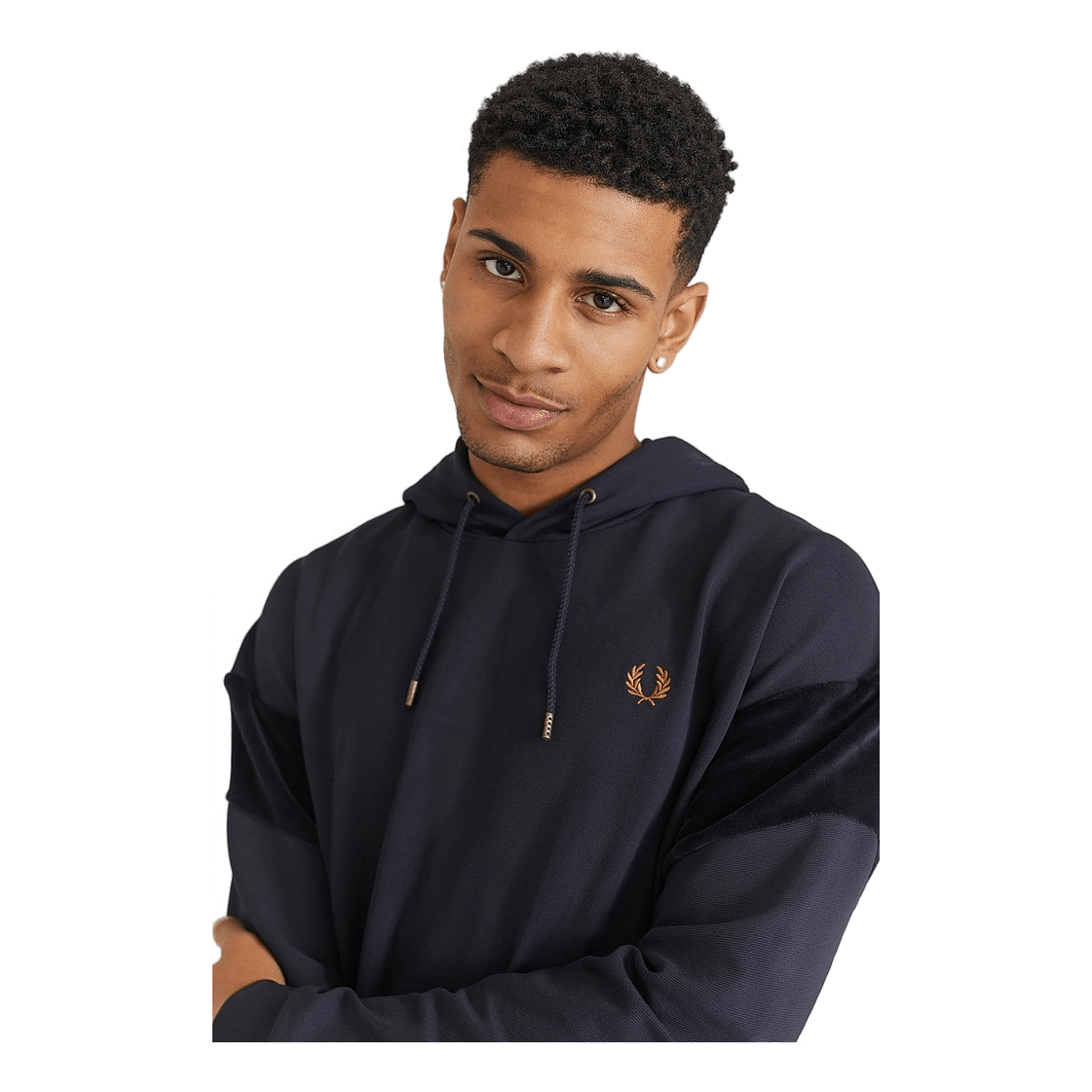 Fred Perry Velour Pan Hooded Sweatsh. 608