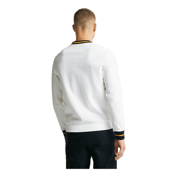 Fred Perry Tip Pique Textured Jumper 129