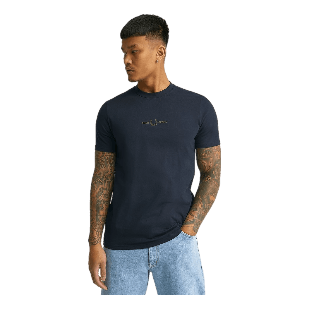 Fred Perry Embroidered T-shirt 637