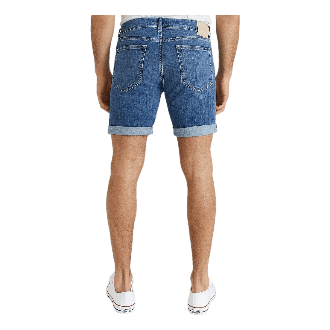 D1. Regular Gant Jeans Shorts Semi Light Indigo Worn