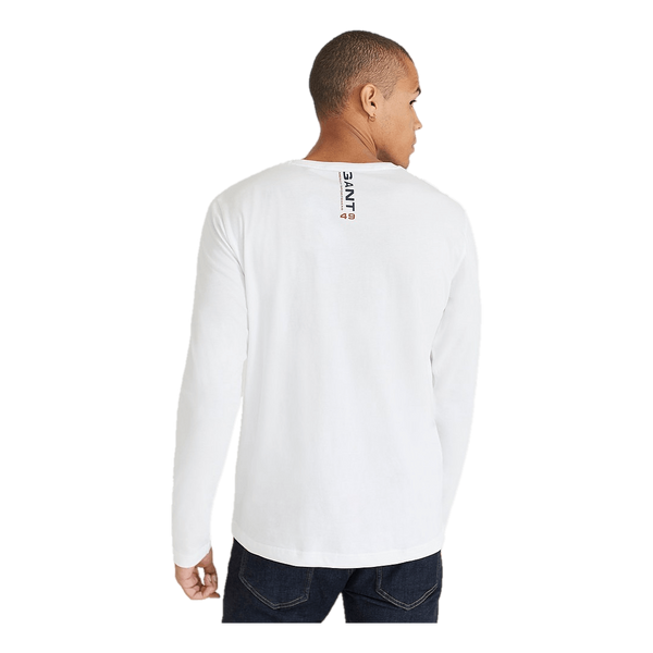 D1. Gant Retro Shield Ls T-shi