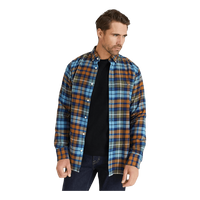 D1. Reg Flannel Check Bd Adriatic